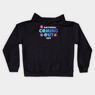 National Coming Out Day Pride LGBTQ Kids Hoodie